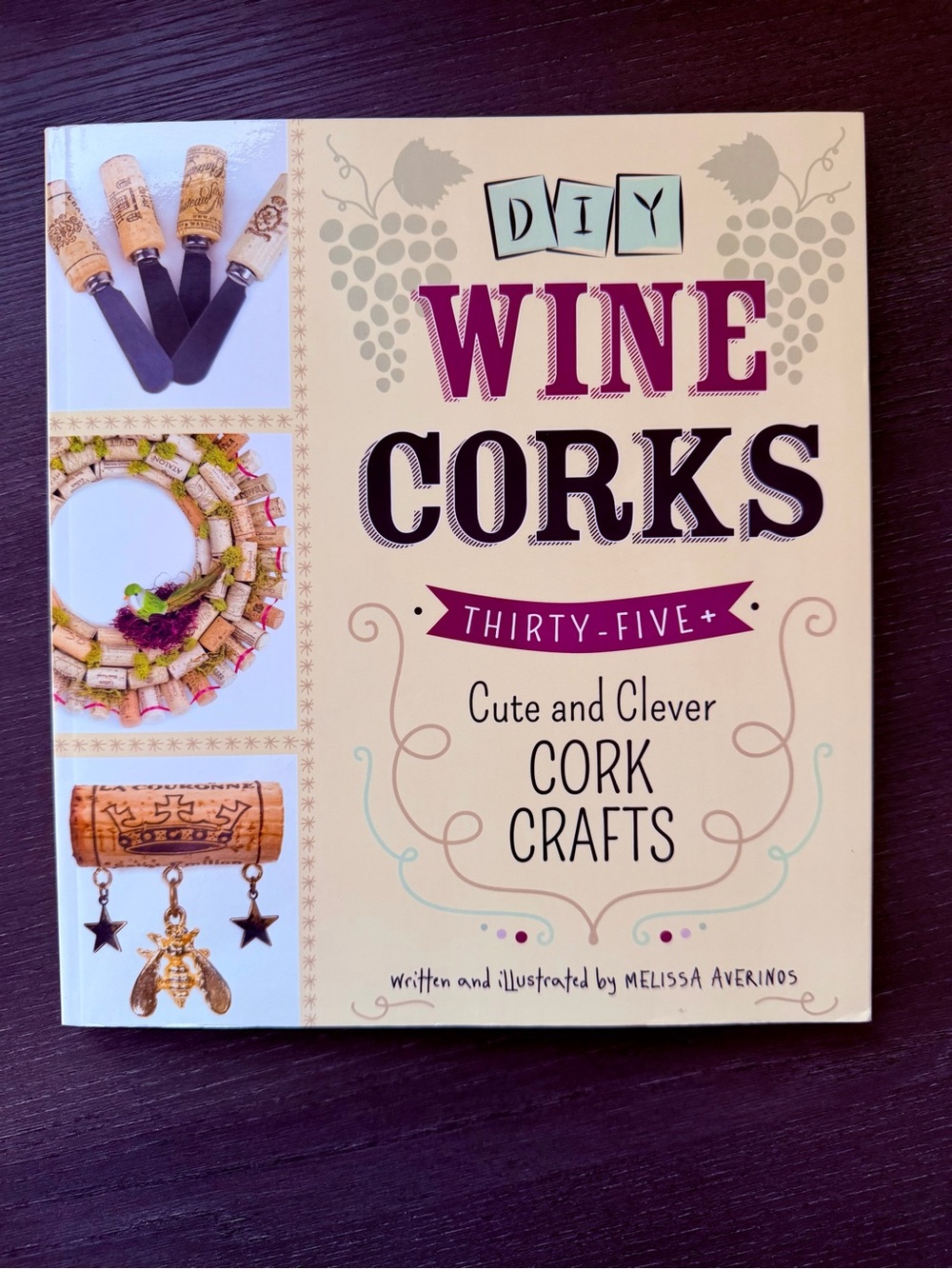DIY Wine Corks Craft Book Melissa Averinos